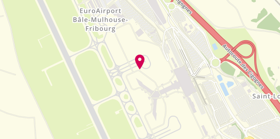 Plan de Autopole, Aéroport Bâle Mulhouse, 68300 Saint-Louis
