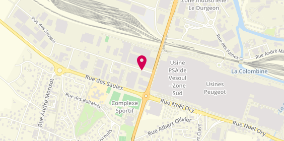 Plan de Lavage Auto Pahon, 1 Rue des Saules, 70000 Noidans-lès-Vesoul