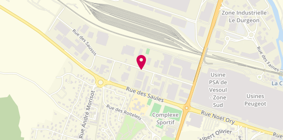 Plan de TOURNIER Corinne, Rue Saules, 70000 Noidans-lès-Vesoul