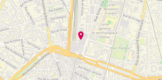 Plan de Wash’N’Park - Place d’Arc, Parking du Centre Commercial Place d'Arc
2 Rue Nicolas Copernic, 45000 Orléans