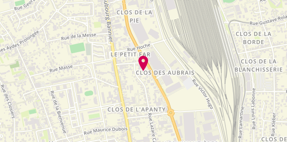 Plan de Smag Prestation de Service, 37 Rue André Dessaux, 45400 Fleury-les-Aubrais