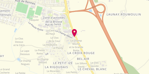 Plan de Total, 58 Route du Meuble, 35520 La Chapelle-des-Fougeretz