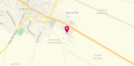 Plan de Intermarché, 14 avenue du Général de Gaulle, 28310 Janville