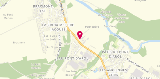 Plan de Madon Lavages Services, 1159 Rue de Mirecourt, 88500 Poussay