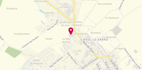 Plan de U Express, Route de Joinville, 88350 Liffol-le-Grand