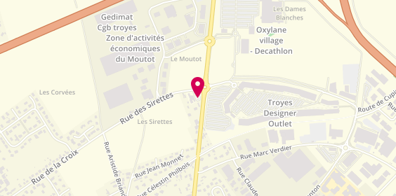 Plan de Lavage Pontois, 3 Rue des Sirettes, 10150 Pont-Sainte-Marie