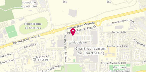 Plan de AutoClean Express Carrefour Chartres, avenue Marcel Proust, 28000 Chartres