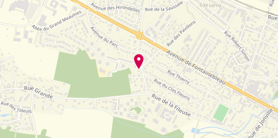 Plan de BP, Lotissement Les Bordes Route Nationale 7, 77310 Saint-Fargeau-Ponthierry