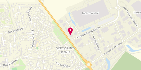 Plan de LIGIER Store - Vert-Saint-Denis - AGILIZ by autosphere, 45 avenue Anna Lindh, 77240 Vert-Saint-Denis