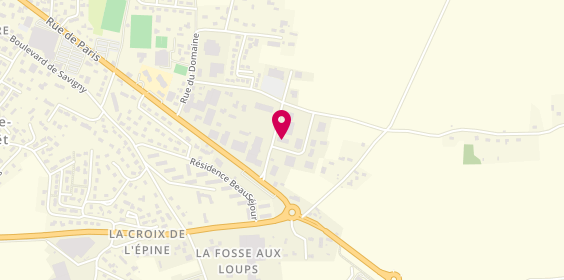 Plan de Motrio, La Fosse Aux Loups Zone Artisanale, 50600 Saint-Hilaire-du-Harcouët
