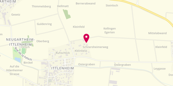 Plan de Maro Self, 19 Rue de Schnersheim, 67370 Neugartheim-Ittlenheim