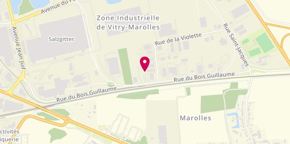 Plan de Marolles Poids Lourds 2, Rue de la Violette, 51300 Marolles