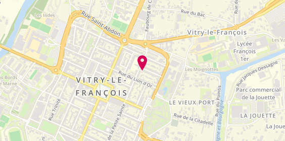 Plan de Dez'services, 5 Rue Saint Eloi, 51300 Vitry-le-François