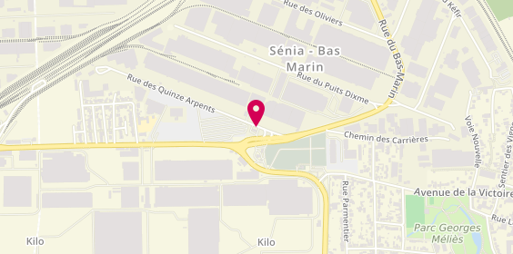 Plan de Orly Lavage, 2 Rue Quinze Arpents, 94310 Orly