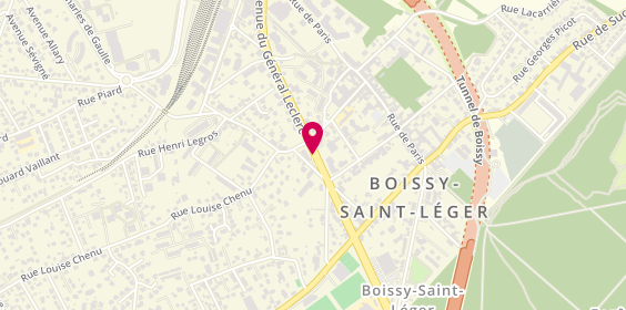 Plan de BP, 36 Avenue General Leclerc, 94470 Boissy-Saint-Léger