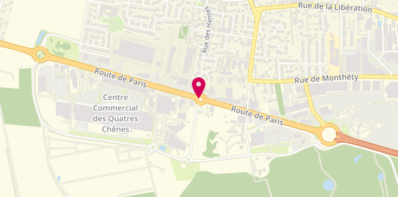 Plan de Syltelle Lavage, Centre Centre Commercial Carrefour
Rue de Paris, 77340 Pontault-Combault