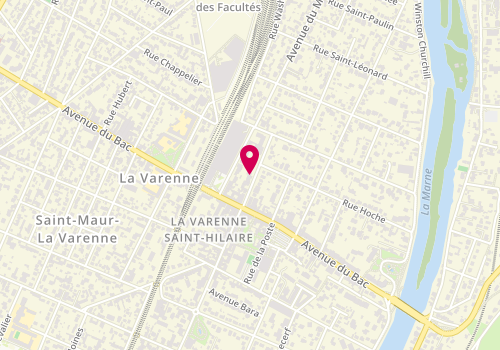 Plan de Filshine « Lavage & Rénovation Auto », 11 avenue Balzac, 94210 Saint-Maur-des-Fossés