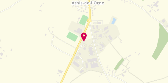Plan de Free Mousse Lavage, La Colomblee, 61430 Athis-Val-de-Rouvre