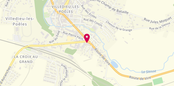 Plan de AVIA, 2 Route de Vire, 50800 Villedieu-les-Poêles-Rouffigny