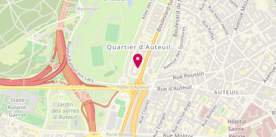 Plan de Les Compagnons du Lavage, 136 Boulevard Suchet, 75016 Paris