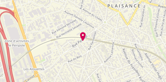 Plan de Dj Car / Export de Voitures - Location - Vente - Lavage - Vtc, 18 Rue Pasteur, 93360 Neuilly-Plaisance