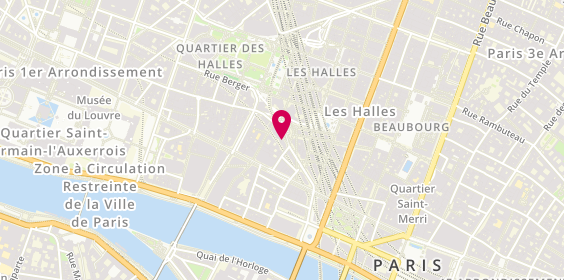 Plan de Voiture Clean, 15 Rue des Halles, 75001 Paris
