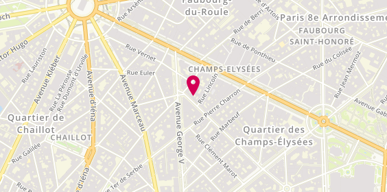 Plan de GCLEAN-Paris, 60 Rue François 1er, 75008 Paris