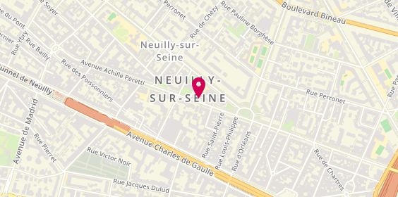 Plan de Relais de Neuilly, 96 avenue Achille Peretti, 92200 Neuilly-sur-Seine