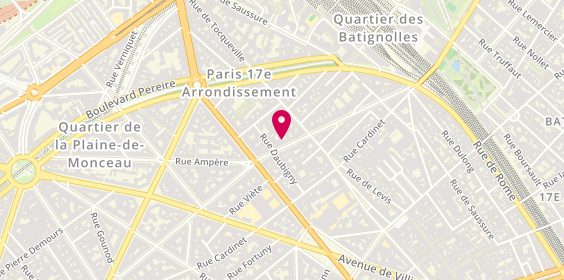 Plan de [P] Parking Jouffroy, 40 Rue Jouffroy d'Abbans, 75017 Paris