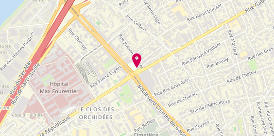 Plan de AutoClean Express E.Leclerc Colombes, 130 Boulevard Charles de Gaulle, 92700 Colombes