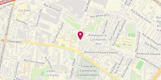 Plan de BP, 100 Rue Charles Tillon, 93300 Aubervilliers