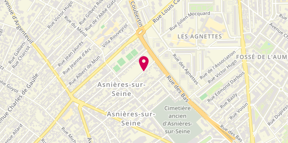 Plan de Bsp, 26 Rue Fossé de l'Aumône, 92600 Asnières-sur-Seine