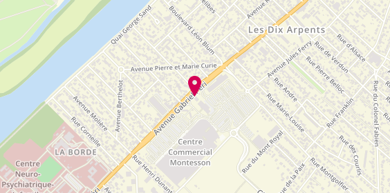 Plan de Express Oil, Avenue Gabriel Péri - Parking du Carrefour, 78360 Montesson