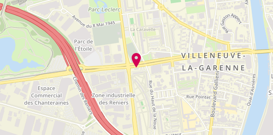 Plan de Smarty, 97 avenue de Verdun, 92390 Villeneuve-la-Garenne