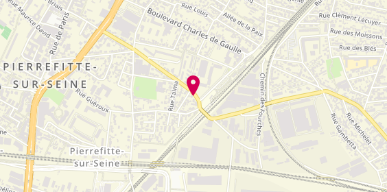 Plan de Lifting Auto, 56 Boulevard Pasteur, 93380 Pierrefitte-sur-Seine