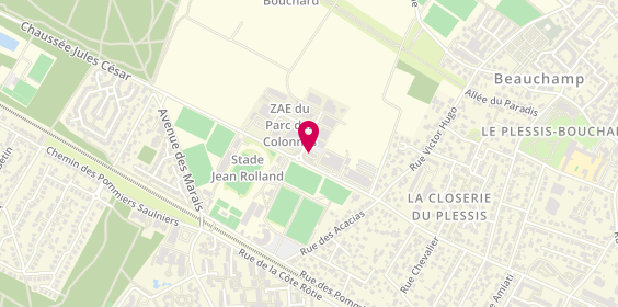 Plan de Station de lavage - Onis, 2 Rue Gustave Eiffel, 95130 Le Plessis-Bouchard