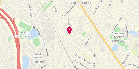 Plan de Waterdry Lavage Auto à Domicile, 84 Rue du Colonel Fabien, 95390 Saint-Prix