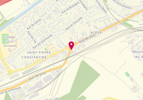Plan de Pro Net Auto, 102 Route de Jouy, 57160 Moulins-lès-Metz