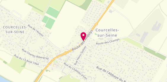 Plan de Sebasauto 27, 33 Route des Andelys, 27940 Courcelles-sur-Seine