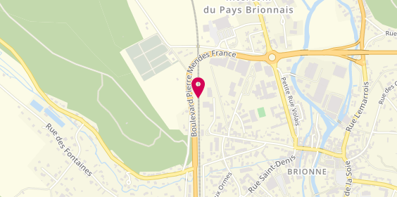 Plan de L&D Lavage, Champ de Foire Saint Denis, 27800 Brionne