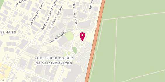 Plan de H2AU Lavage (Saint Maximin Lavage), Centre Commercial Cora (À Côté Station Carburants
504 Rue des Montagnards, 60740 Saint-Maximin