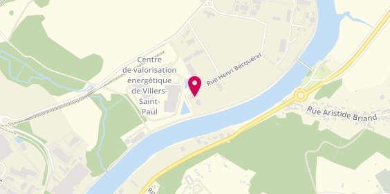 Plan de Picardie Lavage Citernes Plc, Zone Industrielle de la Brèche
2 Rue Henri Becquerel, 60870 Villers-Saint-Paul
