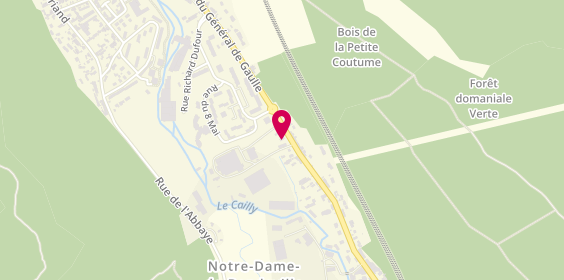 Plan de Relais du Cailly, 73 Rue du Général de Gaulle, 76770 Le Houlme
