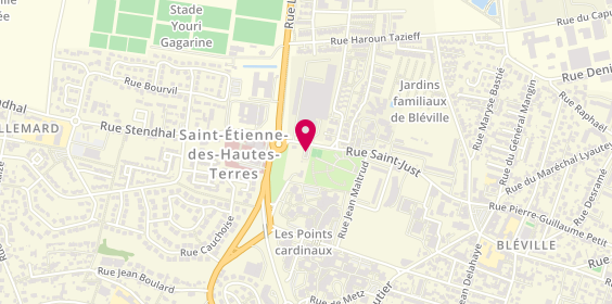 Plan de Thalassauto, 2 Rue Saint-Just, 76620 Le Havre