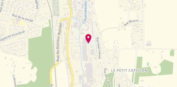 Plan de Centre de Lavage, Rue Acacias, 76570 Pavilly
