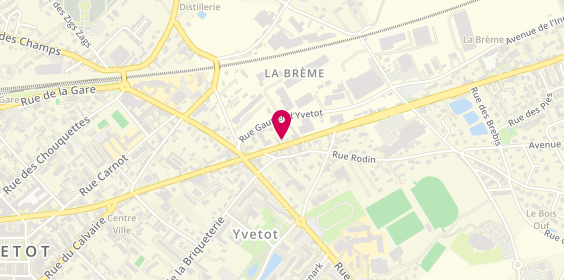 Plan de Relais du Roy d'Yvetot, 49 avenue Georges Clemenceau, 76190 Yvetot