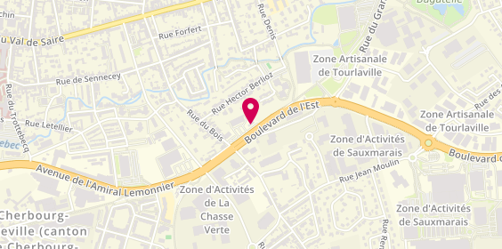 Plan de L'Eléphant Bleu, 111 Rue du Bois, 50110 Cherbourg-en-Cotentin