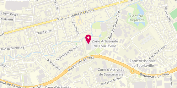 Plan de Intermarché, 550 Rue du Grand Pré, 50110 Cherbourg-en-Cotentin