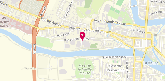 Plan de Supreme Detailing, 3 Rue du Pâquis des Boulets, 08000 Charleville-Mézières