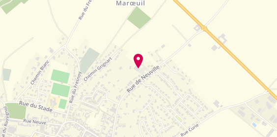 Plan de Maroeuil Lavage, 531 Rue de Neuville, 62161 Marœuil